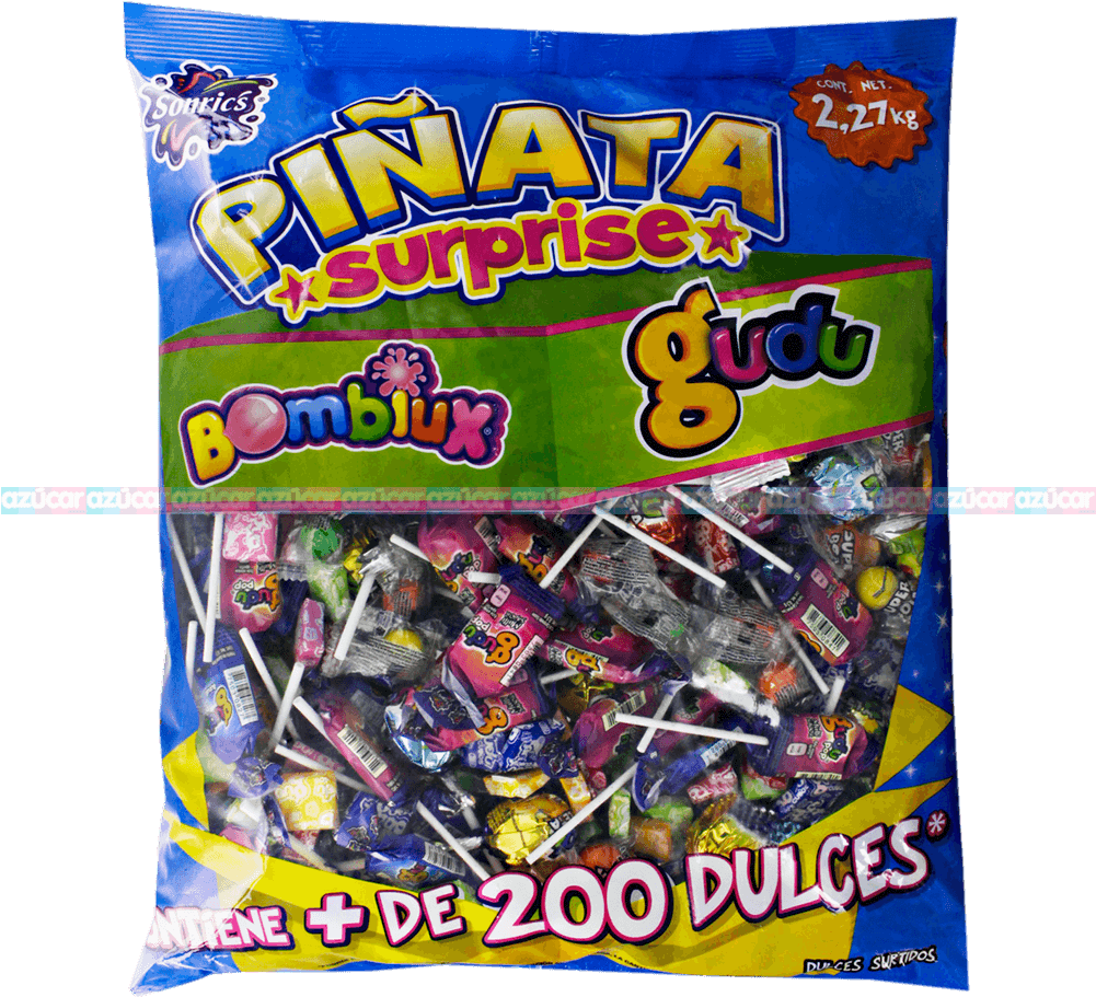 Pinata Surprise 5lb - Bolsa Piñatera De Sonrics Clipart (1000x1000), Png Download
