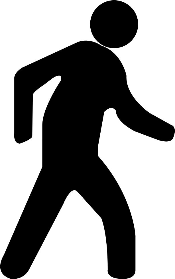 Png File Svg - Foot Icon Clipart (614x981), Png Download