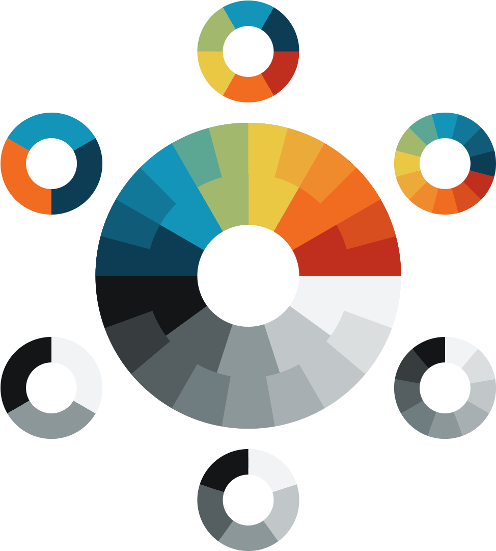 Viget Color Wheel - Color Wheel Clipart (982x1090), Png Download