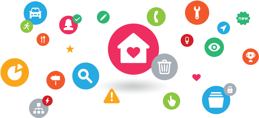 Colorful & Trendy Icon Pack For Your Next Project - Trendy Icons 2018 Clipart (920x440), Png Download