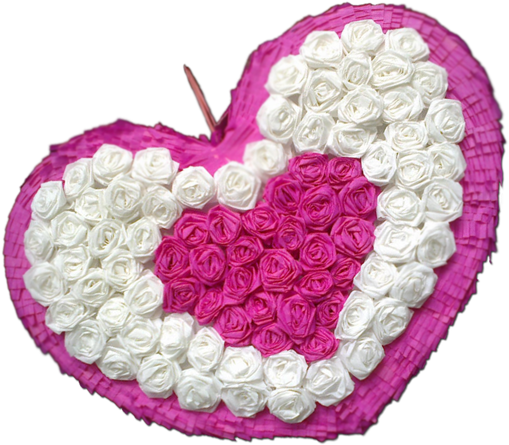 Pinata With Candy Assortment And Small Party Favors - Heart Clipart (1800x2100), Png Download