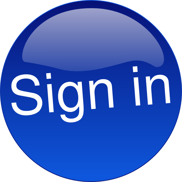 Sign In Button Clip Art - Free Clip Art Training - Png Download (600x600), Png Download