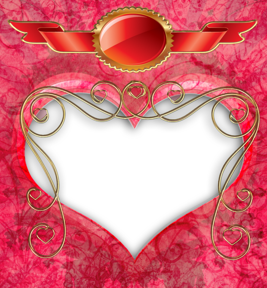 Frame Love And Wings - Mi Mirada Esta Puesta En Dios Clipart (900x971), Png Download