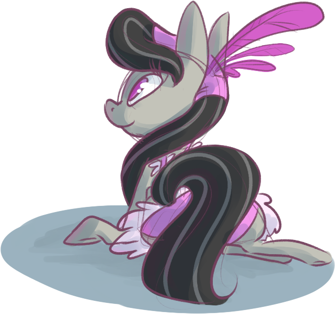 Ponygoggles, Clothes, Lingerie, Octavia Melody, Simple - Illustration Clipart (661x619), Png Download