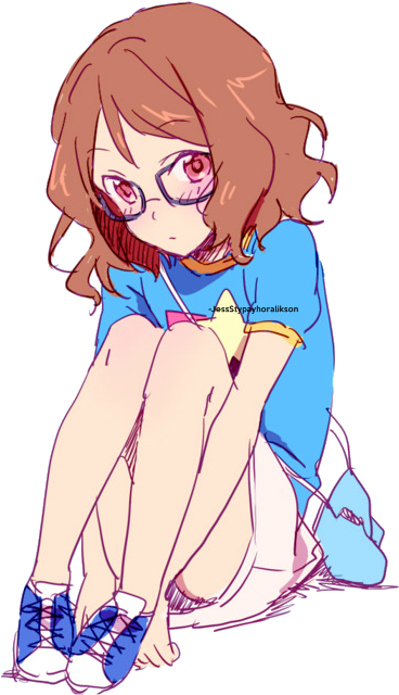 Free Icons Png - Anime Girl Pixel Png Clipart (490x700), Png Download