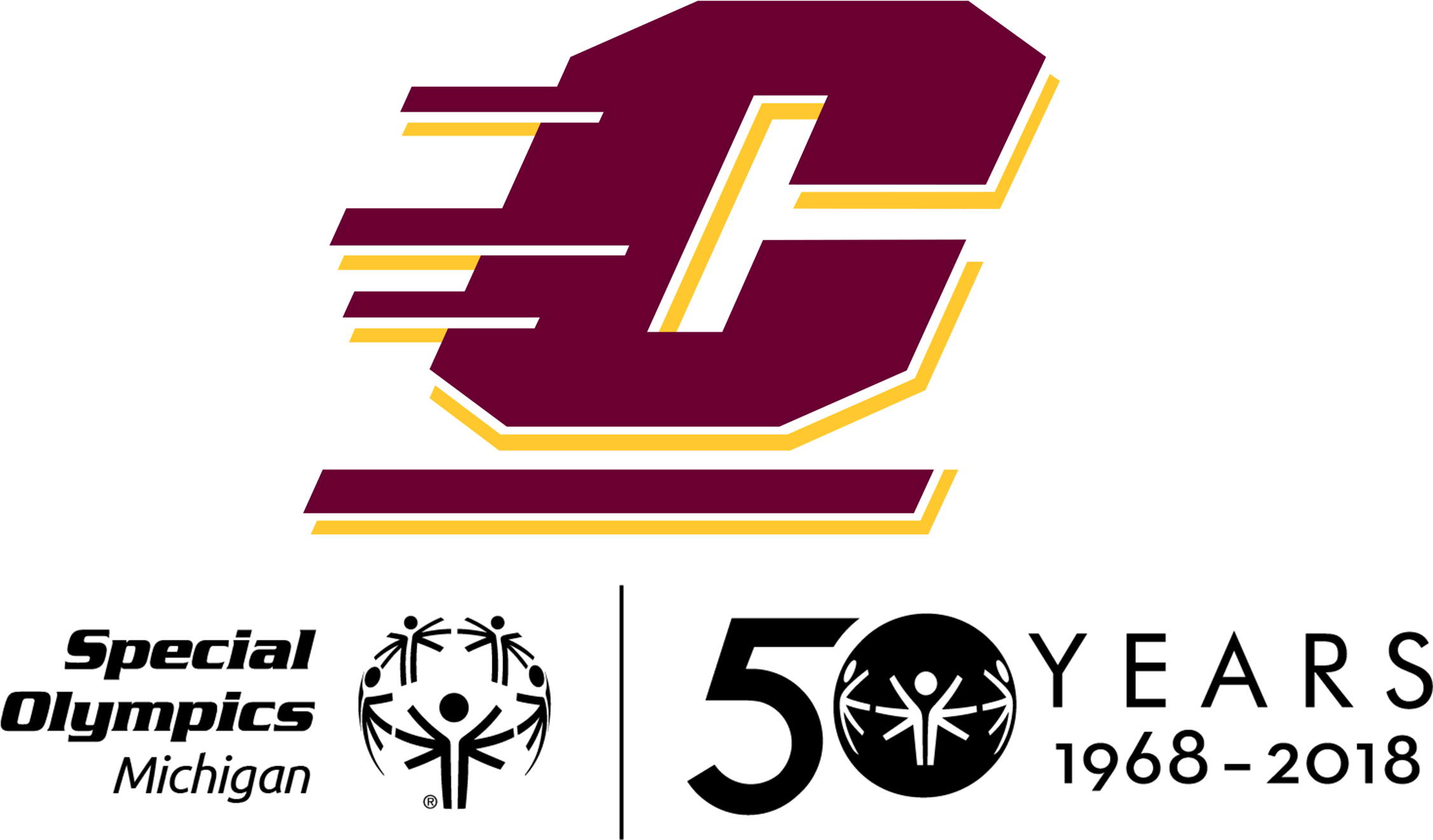 Michigan Logo Png - Central Michigan College Clipart (2700x1400), Png Download