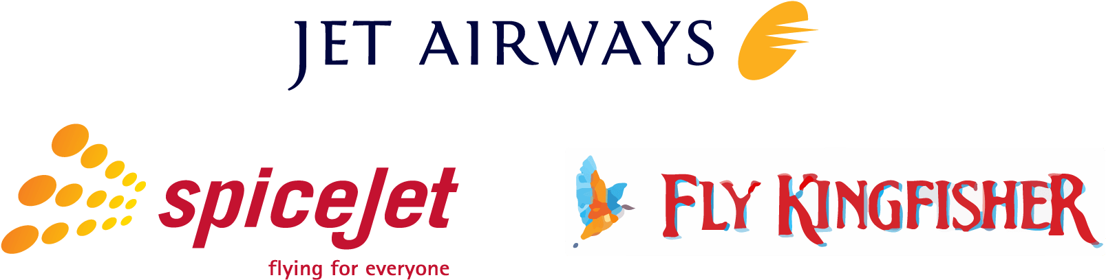 Airlines Jet Airways Spicejet Kingfisher - Spicejet Logo Png Clipart (1920x1080), Png Download