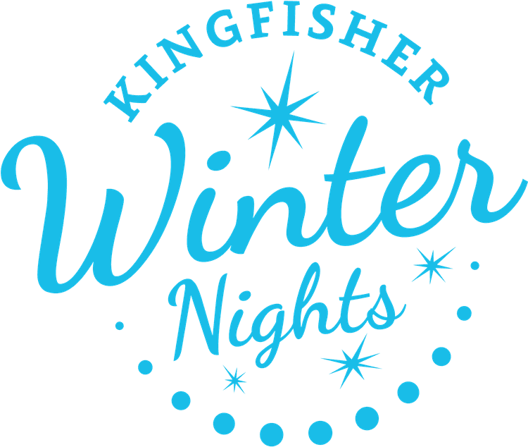 Visit Kingfisher Winter Nights On - Circle Clipart (800x800), Png Download