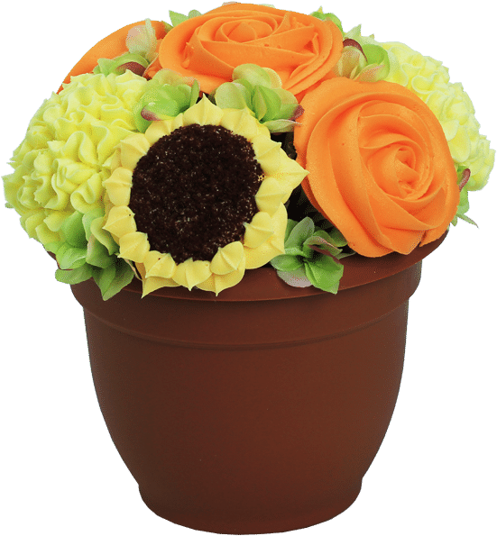 The Harvest Pot - Bouquet Clipart (638x800), Png Download