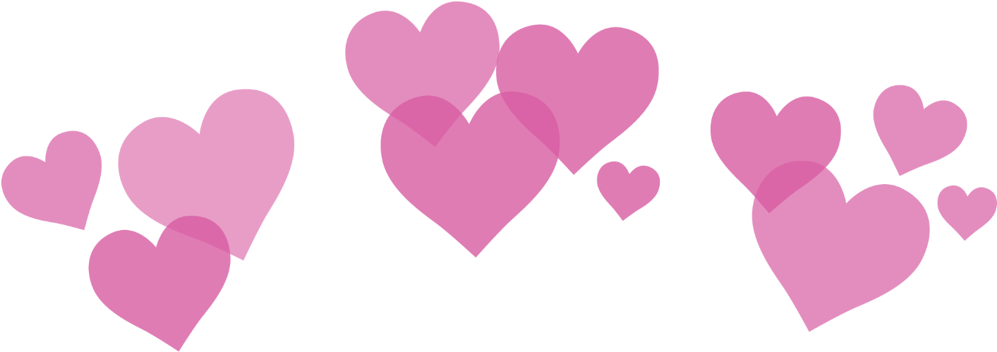 Sticker Heart Hearts Crown Tumblr Awesome Heart Tumblr - Heart Snapchat Filter Png Clipart (1670x1670), Png Download
