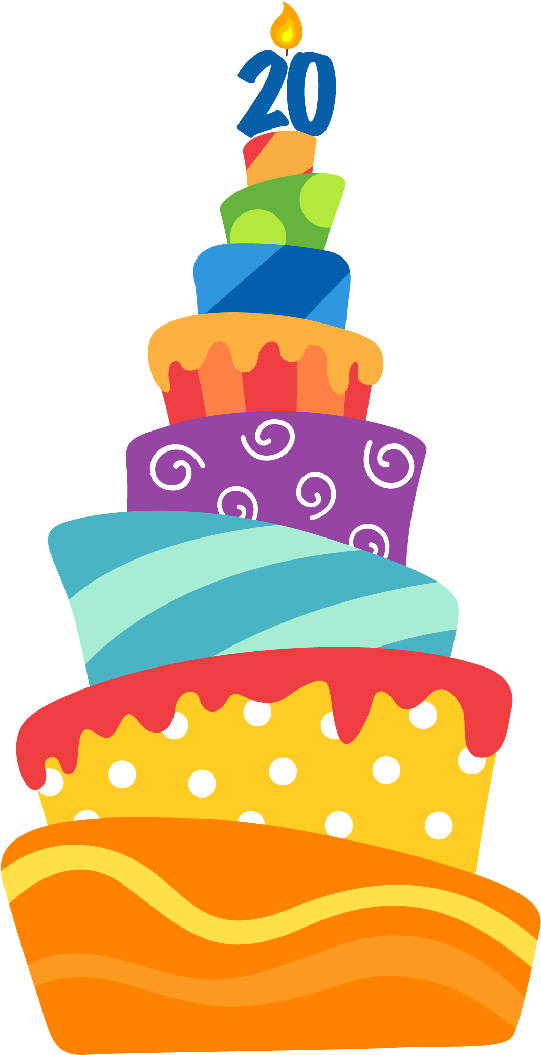 A Very Special Birthday Celebration This May, Lynn - Birthday Celebration Clipart (1085x2083), Png Download