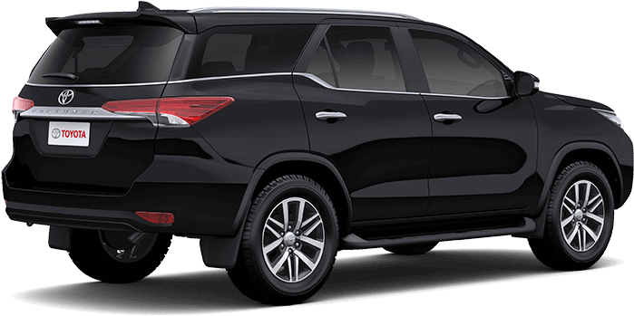 Attitude Black Mica - Corolla Fortuner 2019 Clipart (1000x439), Png Download