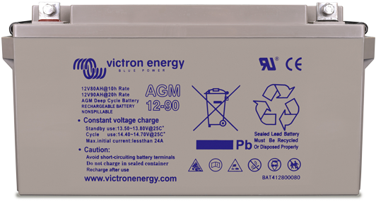 Gel And Agm Batteries - 165ah Gel Victron Battery Clipart (720x900), Png Download