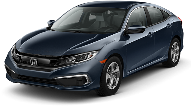 New 2019 Honda Civic Lx Sedan Auto - 2019 Honda Civic Lx Clipart (640x480), Png Download