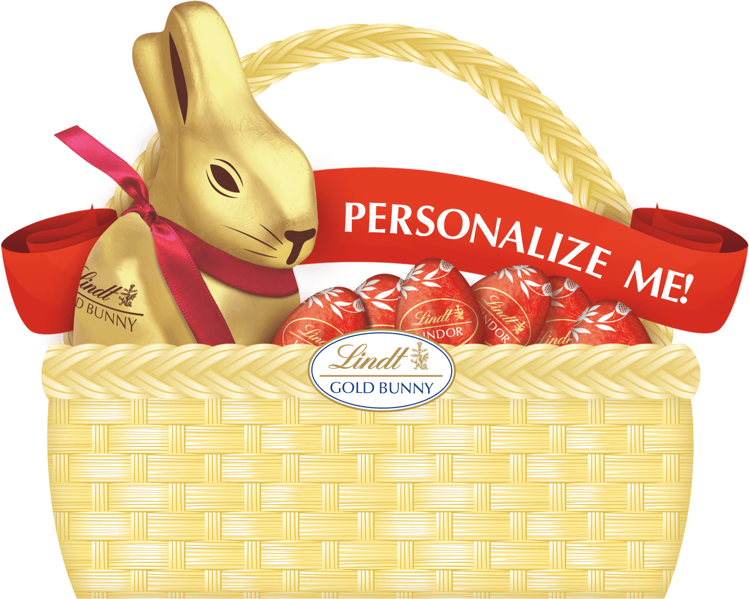 Customize Your Ribbon Today - Lindt Clipart (1532x1352), Png Download