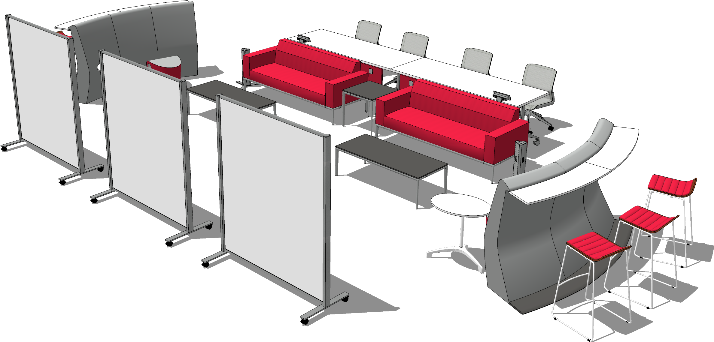 Find More Ideas - Table Clipart (2451x1224), Png Download