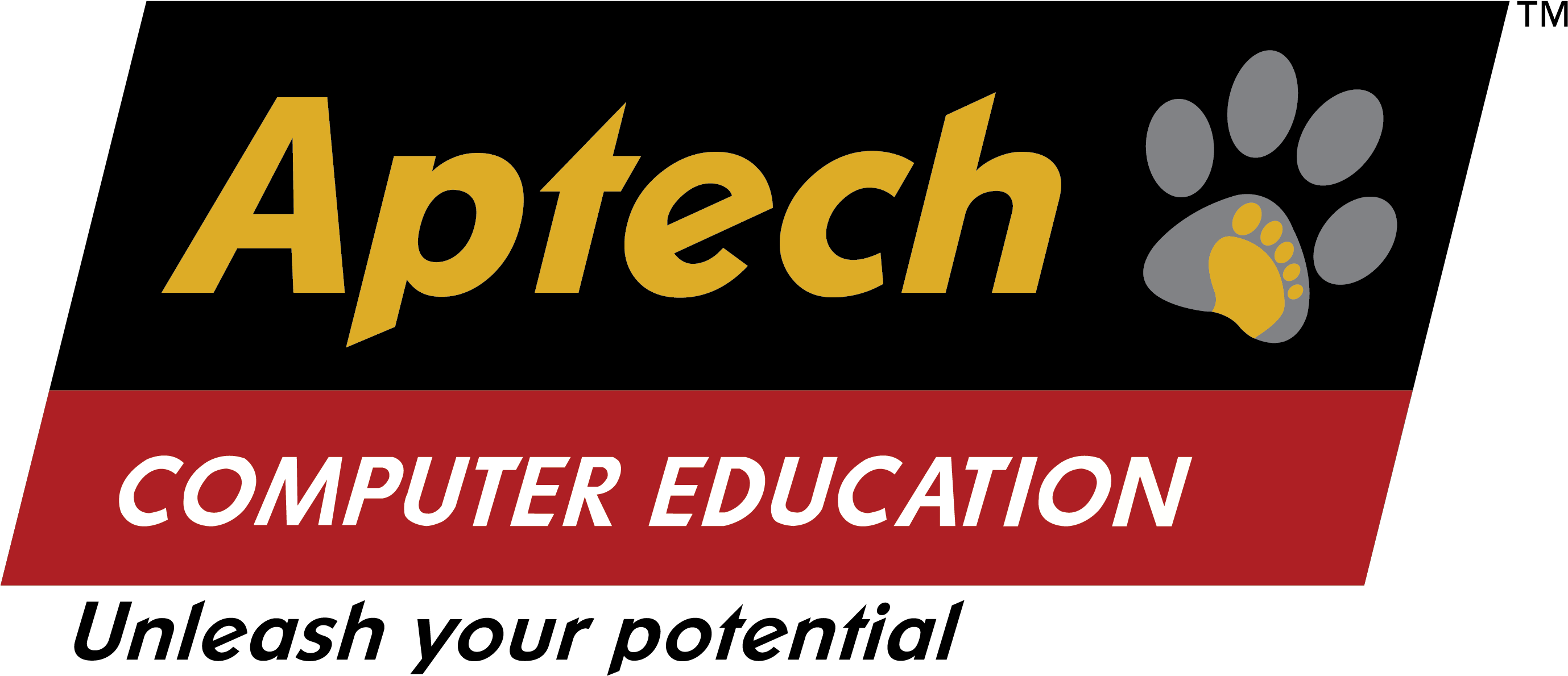 Computer Education Logo Png - Aptech Computer Education Logo Clipart (2772x1210), Png Download