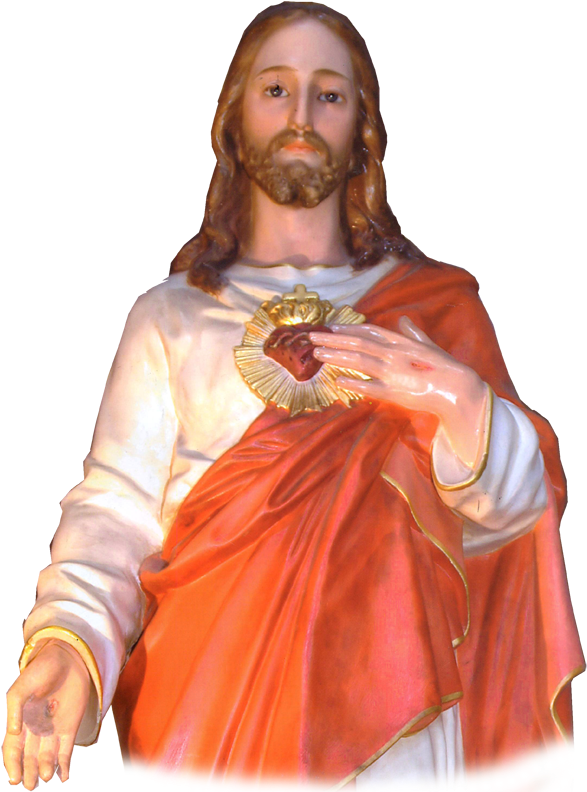 Coraçao De Jesus Png - Sagrado Coração Oração Clipart (611x799), Png Download