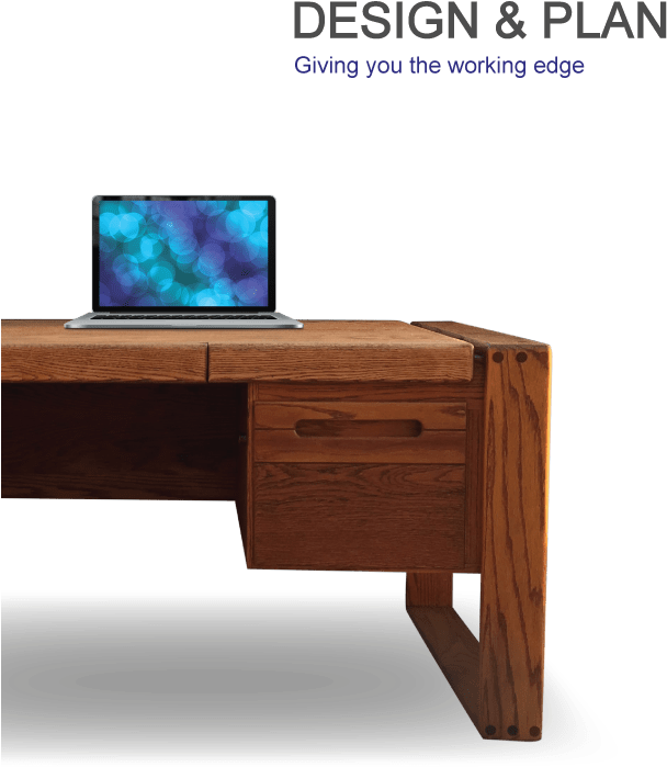 Supreme Office Furniture System - Computer Desk Clipart (960x900), Png Download