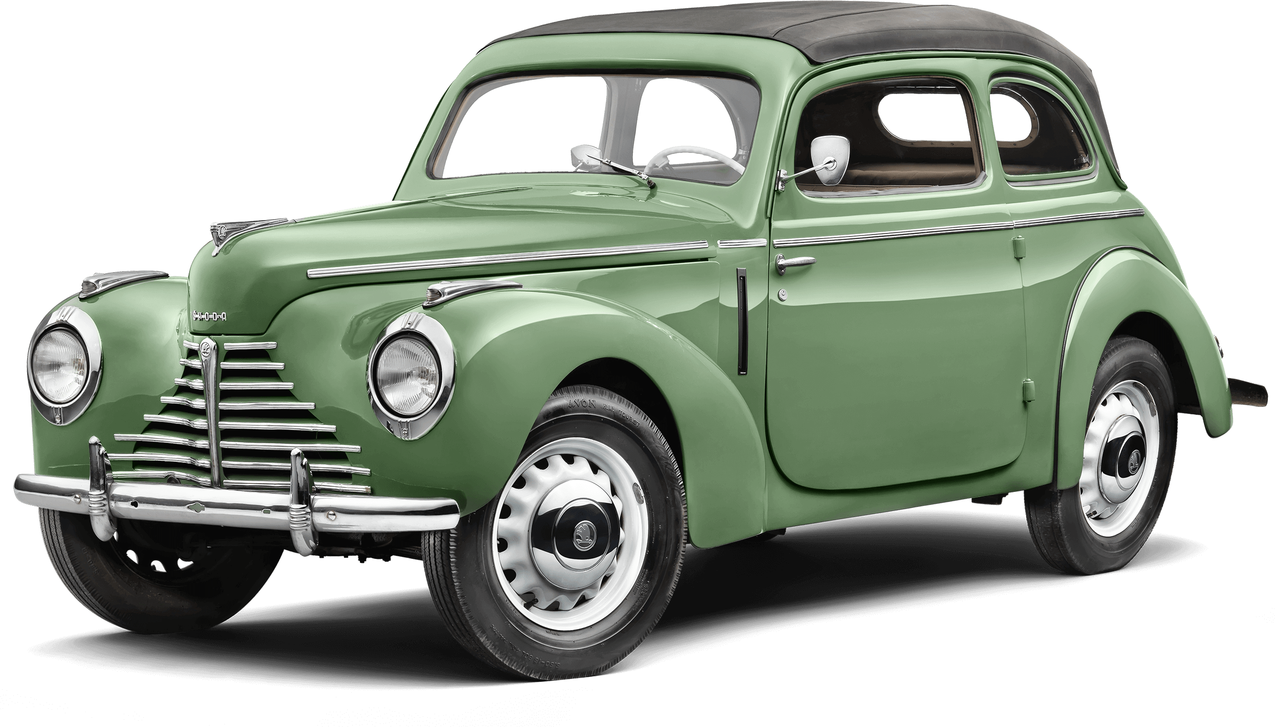 Škoda 1101 "tudor" - Skoda 1952 Clipart (2500x1875), Png Download