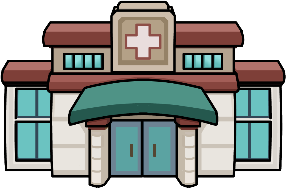 Health Center Building Clipart Health Center Building - Doctors Office Clip Art - Png Download (981x651), Png Download