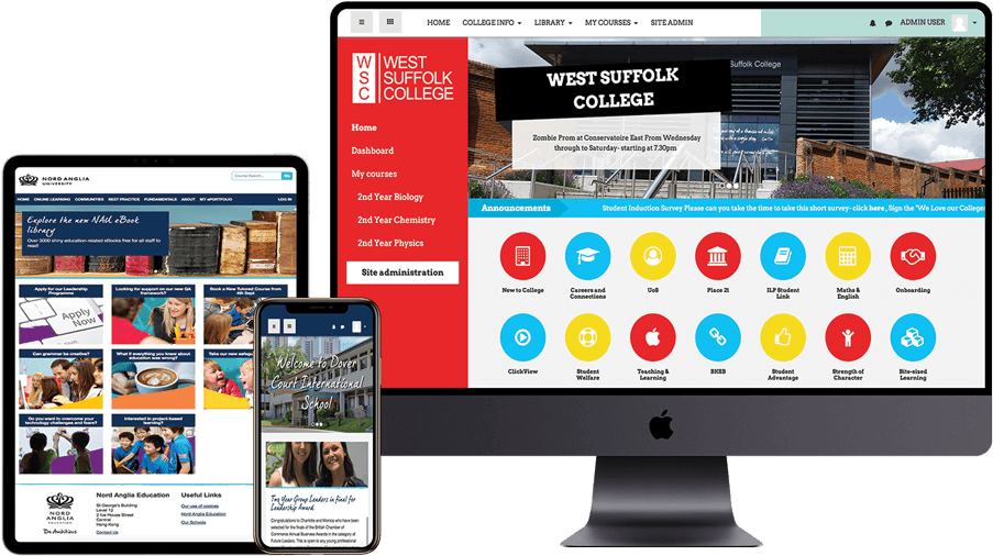 Moodle For Education - Online Advertising Clipart (1000x620), Png Download