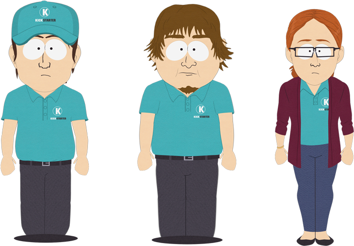 Kickstarter - South Park Adult Character Creator Clipart (960x540), Png Download