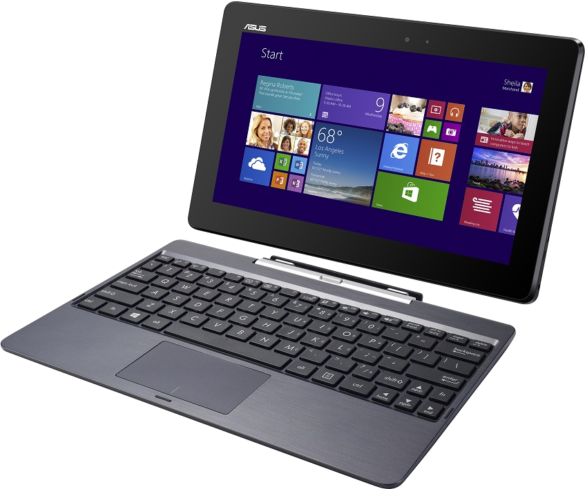 Asus Transformer Book T100taf Z3735 Clipart (996x797), Png Download