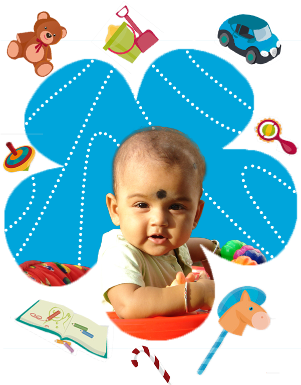 Play School In Mumbai - Baby Clipart (600x800), Png Download