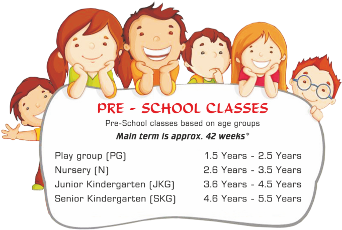Pre Schools Classes - Child Clipart (770x460), Png Download