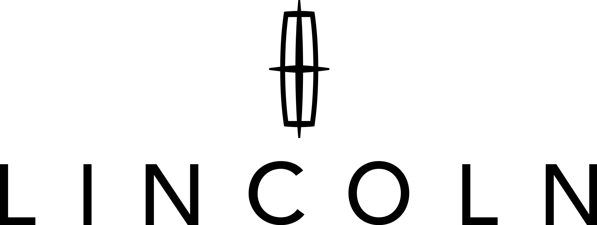 Open - Lincoln Town Car Logo Clipart (2000x755), Png Download