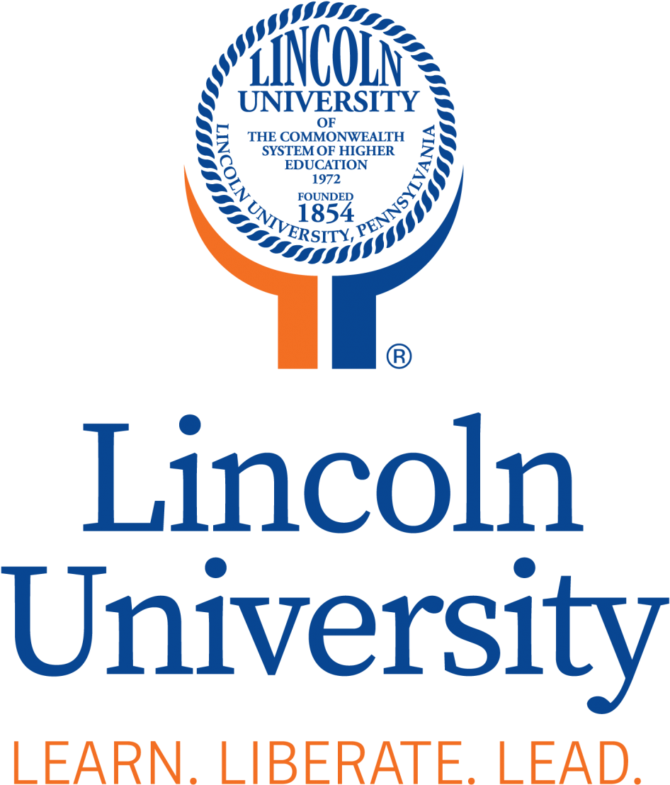 White And Orange Lincoln University Logo Png Clipart Large Size Png