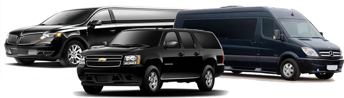 Jfk Car Service Fleet Nyc - Chevrolet Suburban Clipart (1150x327), Png Download