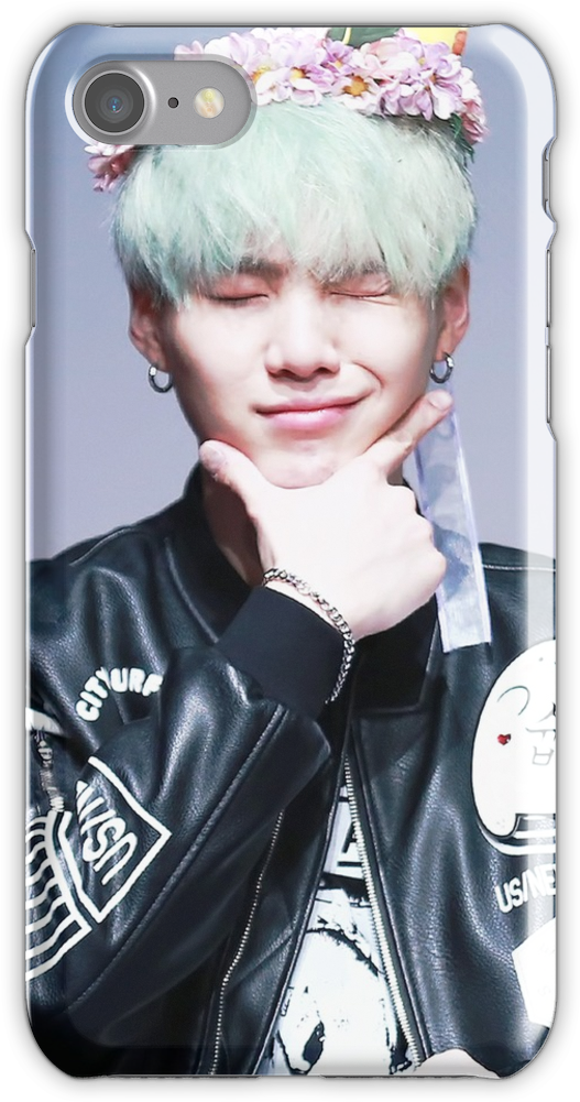 Min Yoongi ~ Bts Suga Iphone 7 Snap Case - Happy Birthday Min Yoongi Clipart (750x1000), Png Download