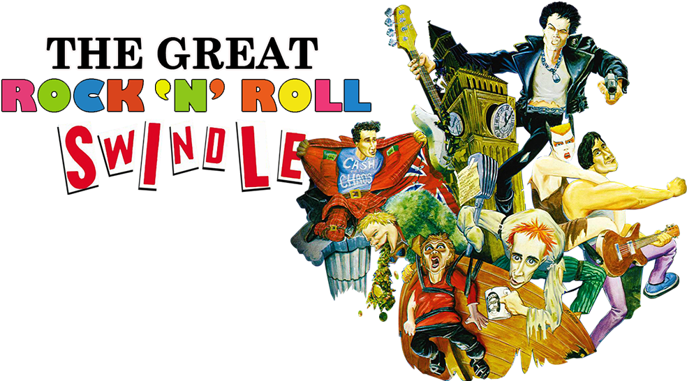 The Great Rock 'n' Roll Swindle Image - Sex Pistols The Great Rock N Roll Swindle Poster Clipart (1000x562), Png Download