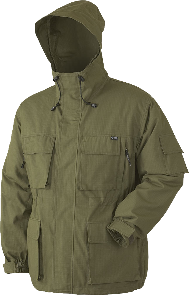Hooded Deep Green Jacket Png Image Purepng - Parka Jacket Png Clipart (642x1000), Png Download