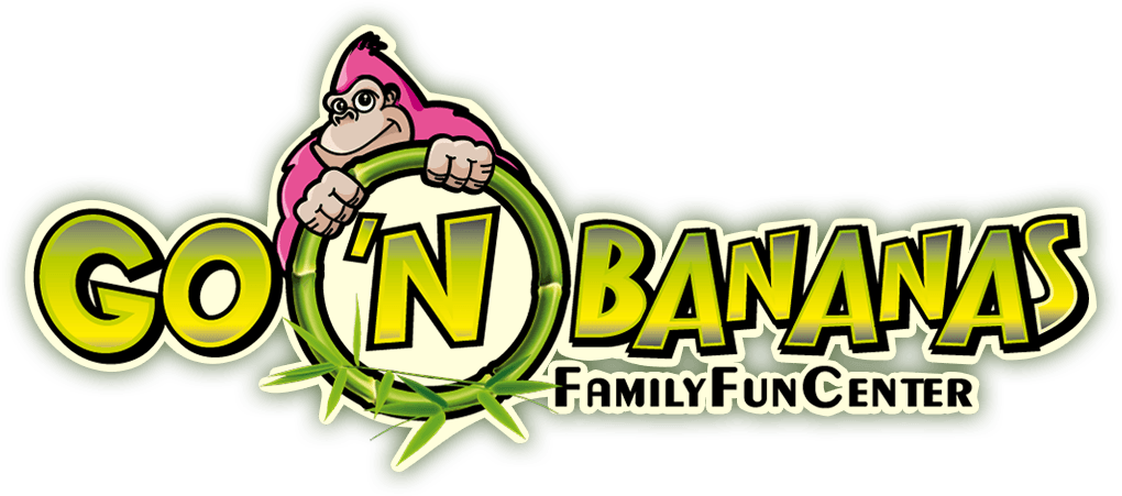 Go 'n Bananas Family Fun Center - Go N Bananas Logo Clipart (1020x451), Png Download