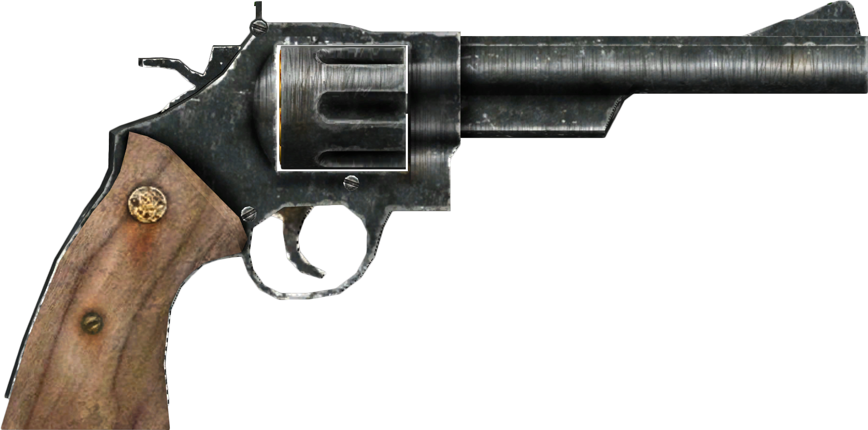 [ Img] - Fallout New Vegas 44 Magnum Clipart (1950x1000), Png Download