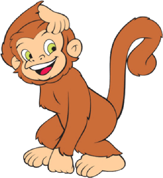 Monkey - Clipart - Monkey Clipart - Png Download (600x600), Png Download
