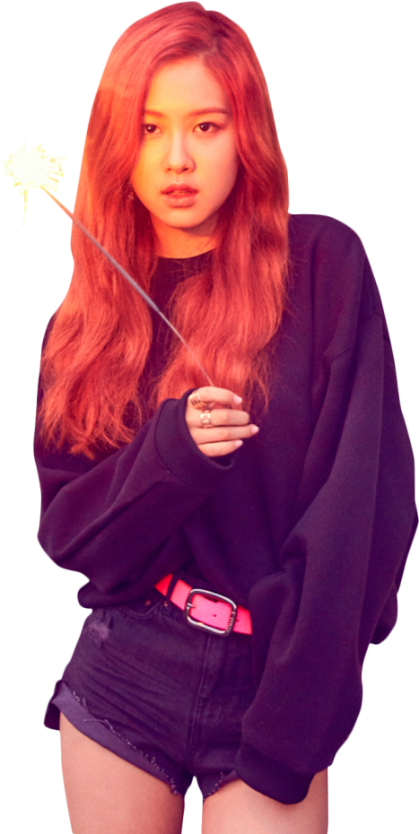 #blackpink #блэкпинк #rose #blackpink Rose #роуз #k-pop - Rose Black Pink Kpop Clipart (700x994), Png Download