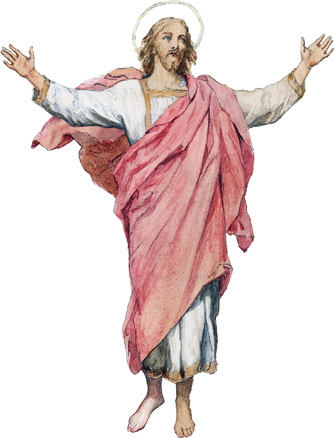 Ascension Of Jesus Png Clipart (800x1023), Png Download