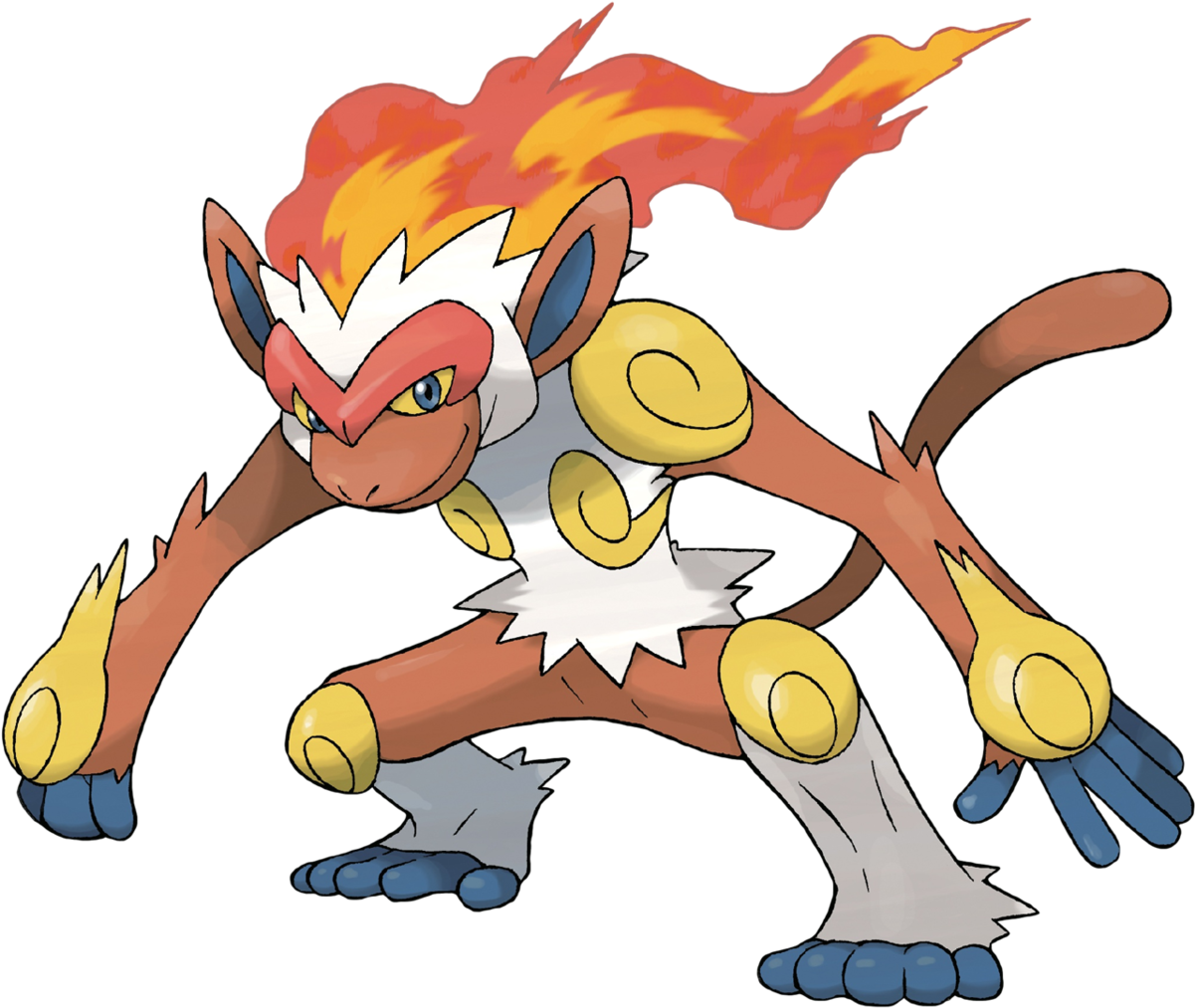 Infernape - Pokemon Infernape Clipart (1200x1200), Png Download