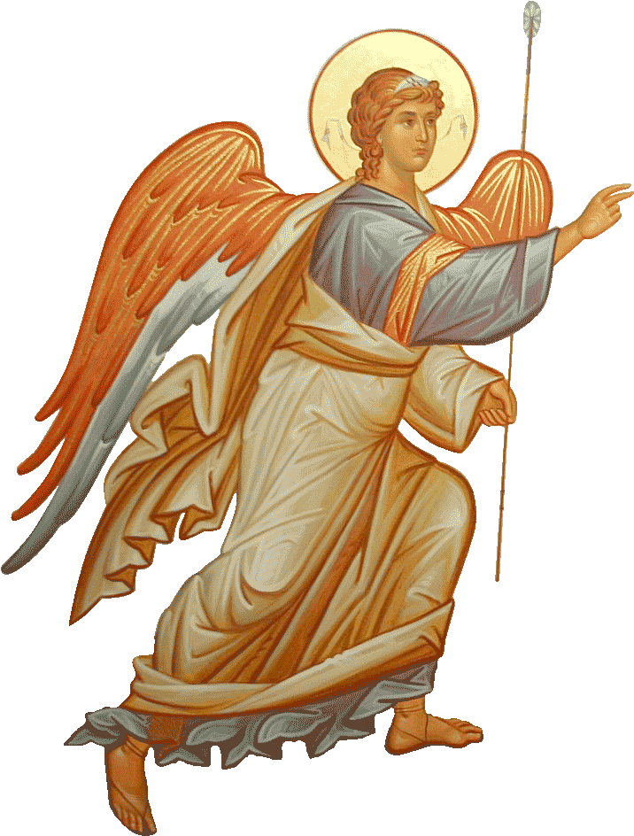 The Power Of The Most High Will Overshadow You - Annunciation Png Clipart (722x947), Png Download