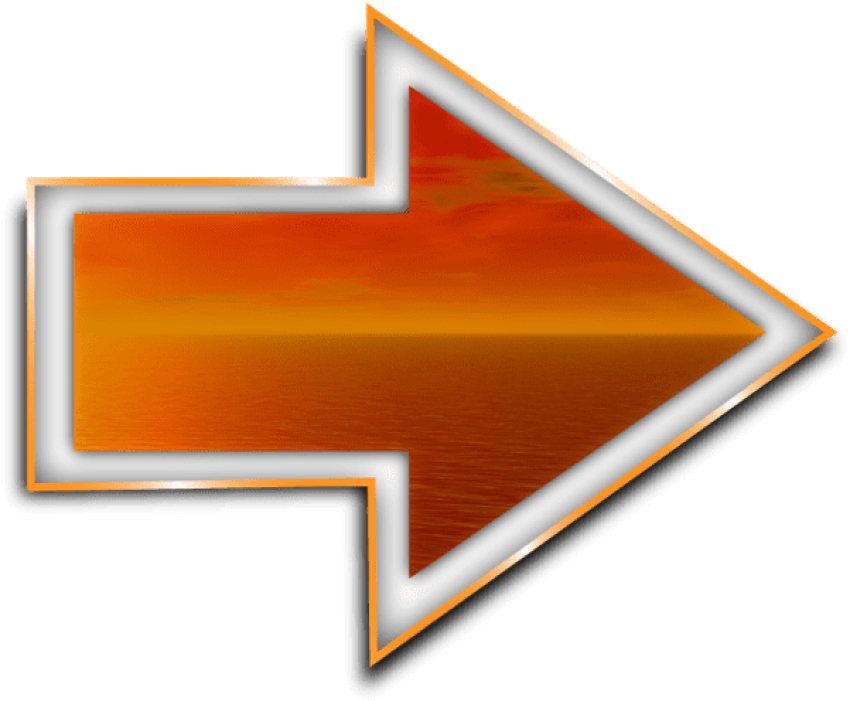 Free Png Download Arrow Png Images Background Png Images - Orange Arrow With Transparent Background Clipart (850x701), Png Download