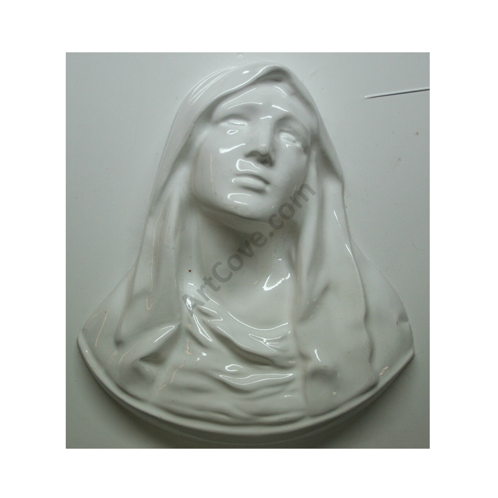 Virgin Mary Plaster Mold - Bust Clipart (1000x1000), Png Download