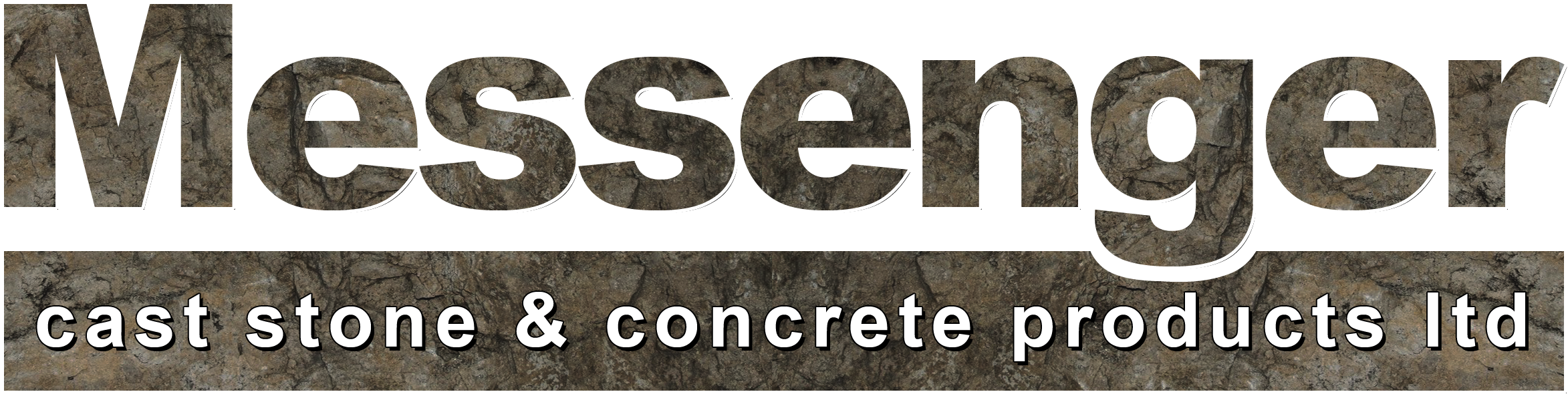 Messenger Cast Stone & Concrete Products Pier Caps - Fortress Interlocks Clipart (2500x776), Png Download