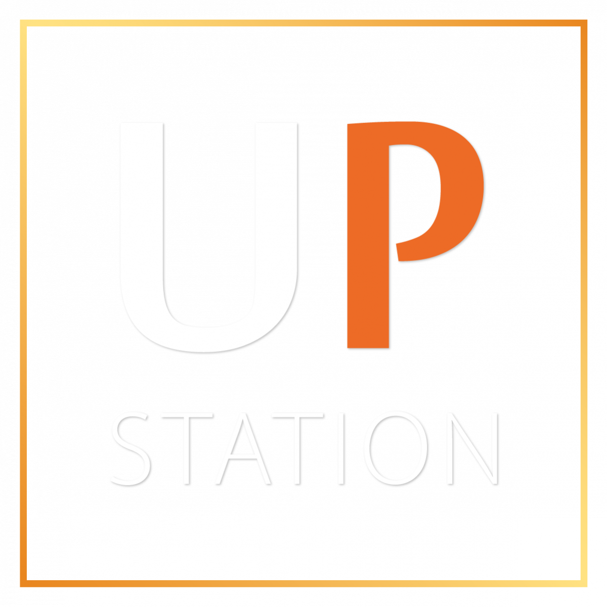 Up Station Malaysia - Orange Clipart (1200x1200), Png Download