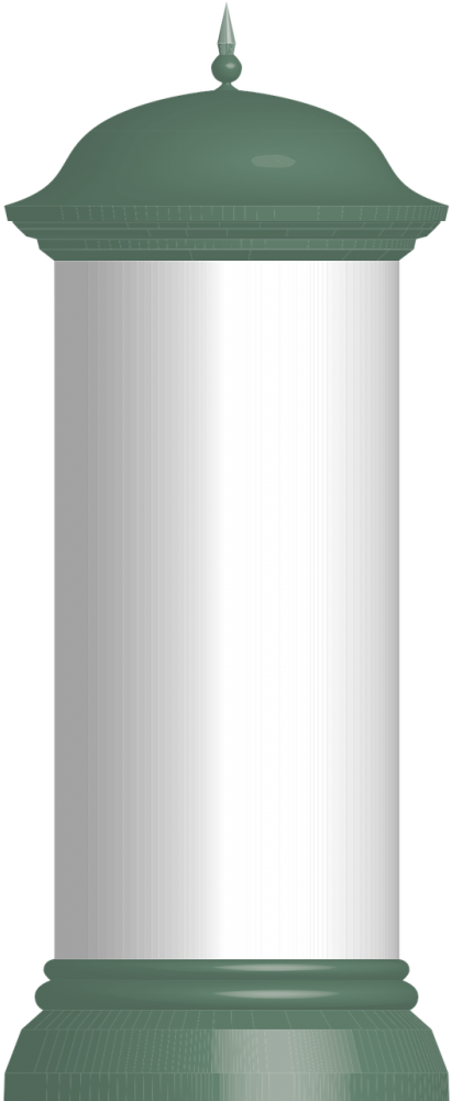 Advertising - Column Clipart (500x1000), Png Download