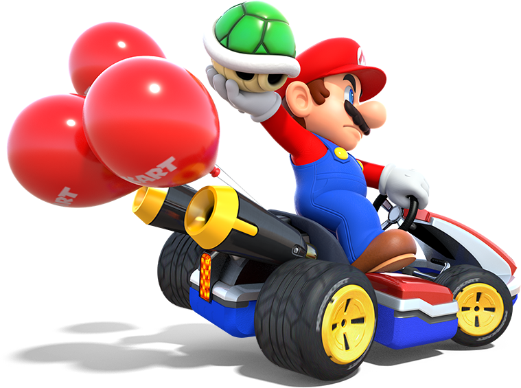 Any Games Catch Your Interest This Week - Mario Kart 8 Deluxe Mario Clipart (759x565), Png Download