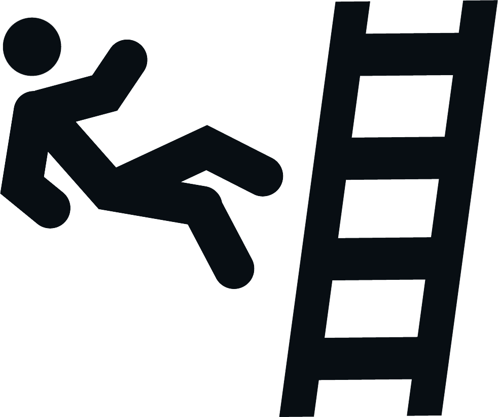 Perfect Ladder Fall Icon Accidental Death And Dismemberment - Accidental Death And Dismemberment Icon Clipart (982x821), Png Download